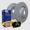 EBC S9 Yellowstuff Front Brake Pad and USR Sport Front Rotor Kit For 2018-23 Subaru Forester, 20-24 Outback