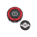 IAG Off-Road Beadlock Washer Fluid Cap For 2021+ Ford Bronco, 24+ Ranger - Red