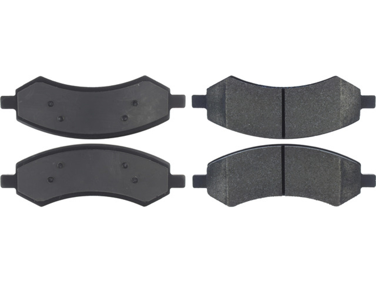 Centric Posi-Quiet Semi-Metallic Brake Pads w/Hardware - Front