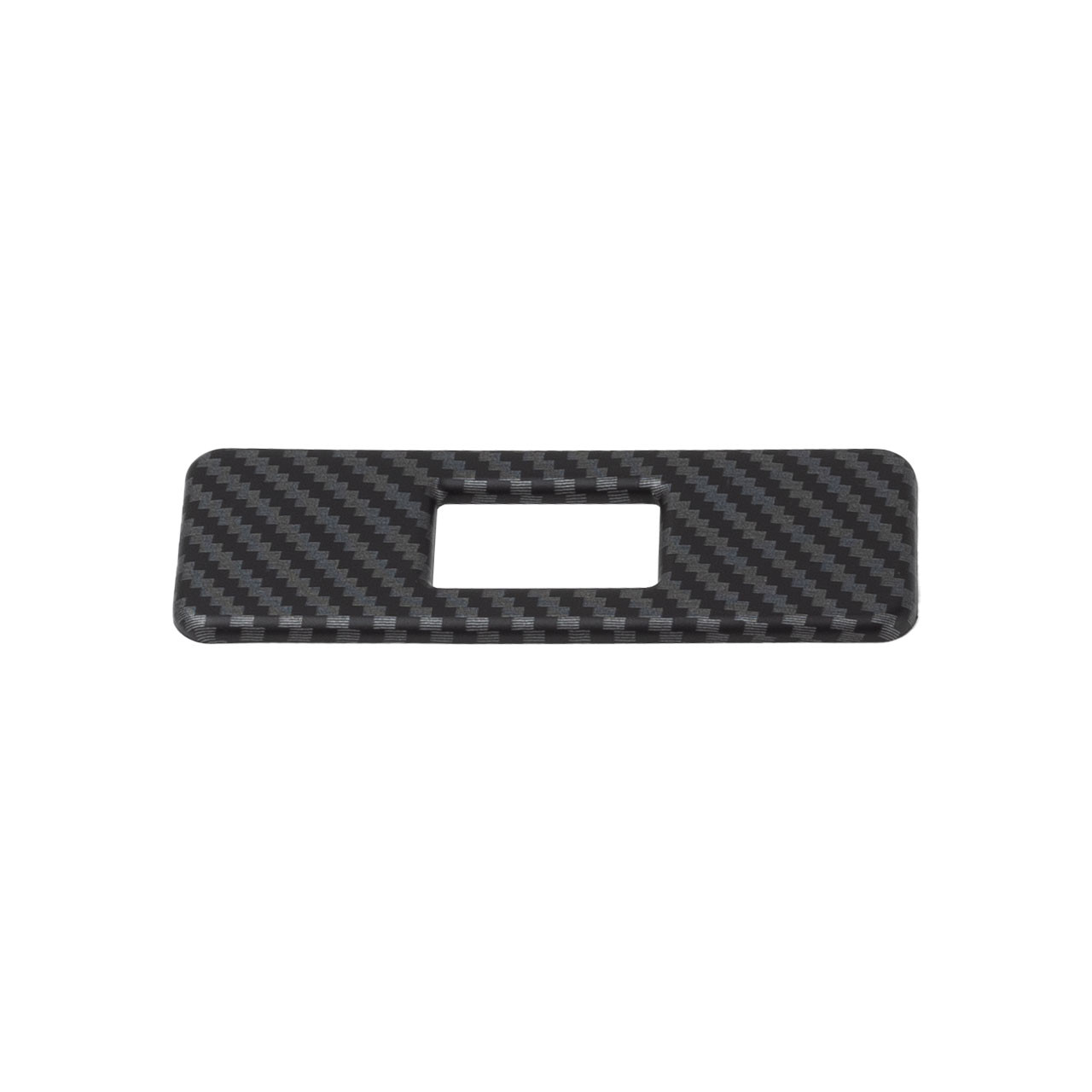 IAG I-Line Grille Letters Matte Carbon - Letter O