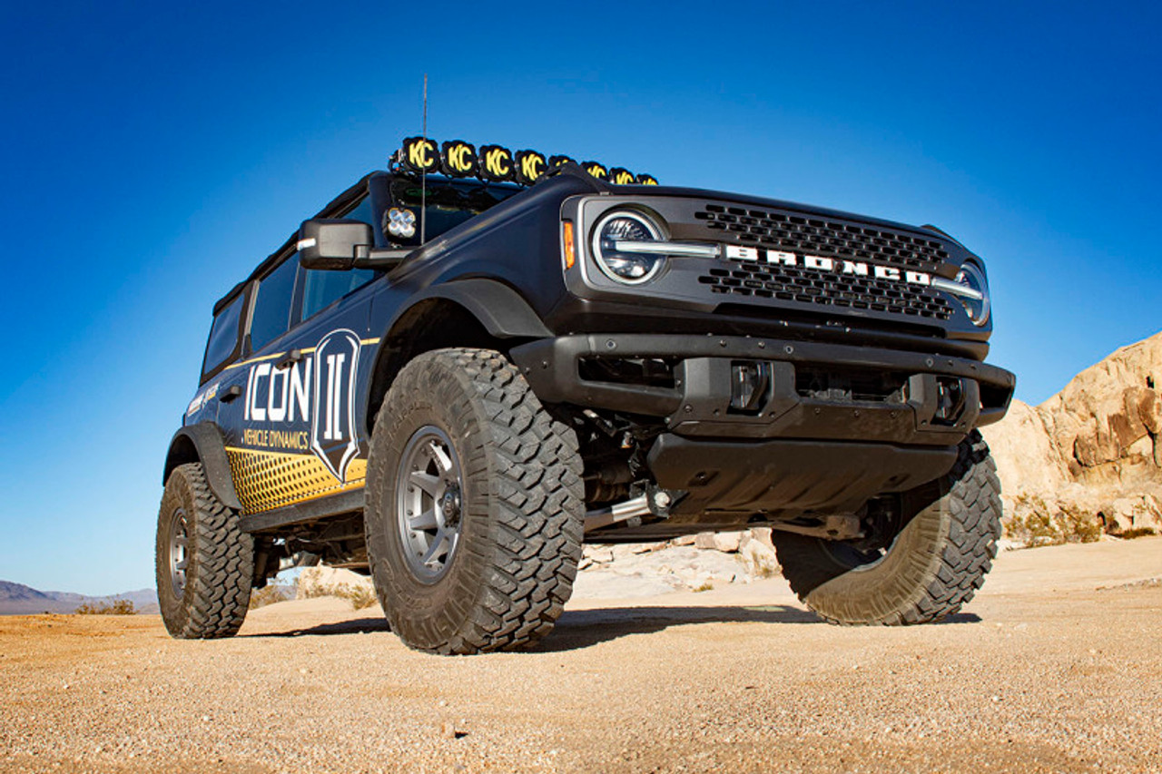 Photo - lifestyle view - ICON 2021+ Ford Bronco 2-3in Rear 2.5 VS RR CDCV COILOVER KIT - 48710C