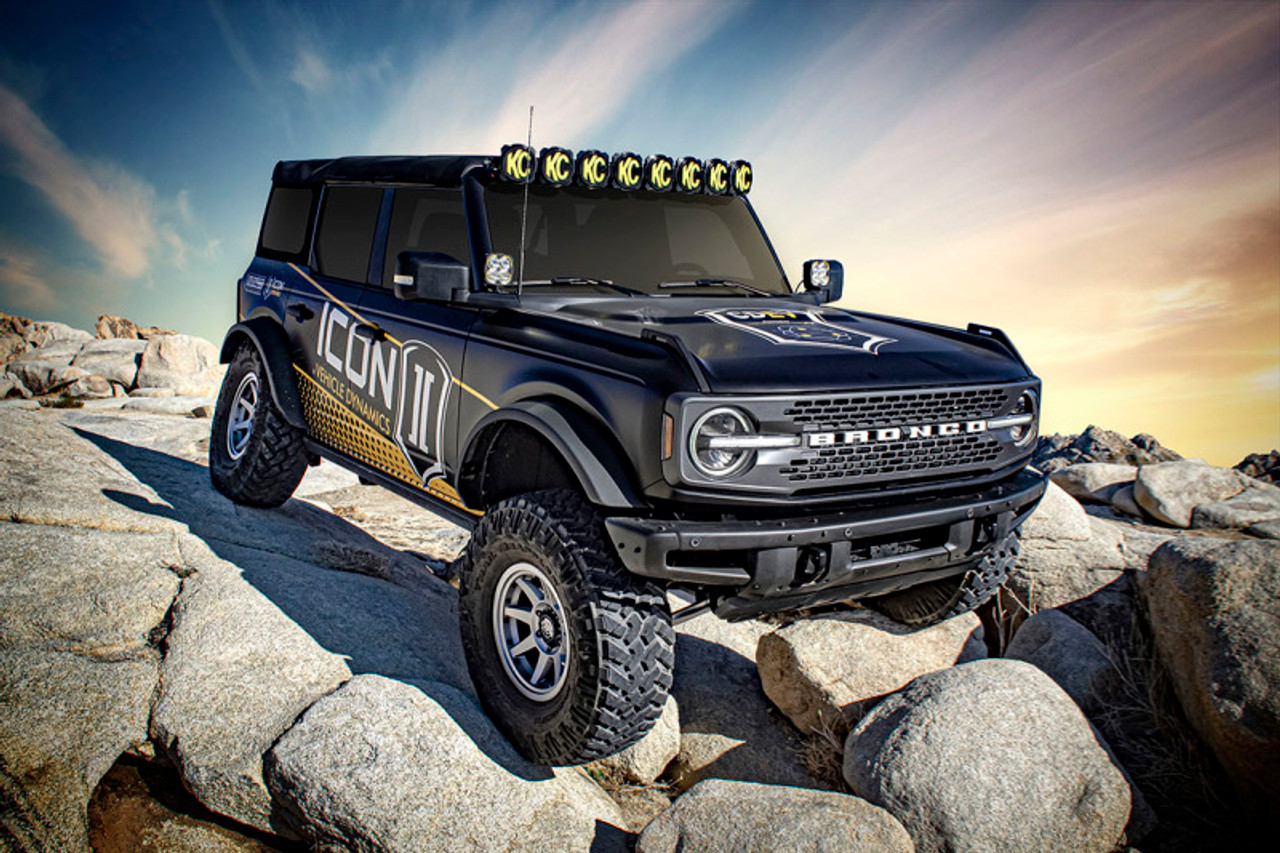 Photo - lifestyle view - ICON 2021+ Ford Bronco 2-3in Rear 2.5 VS RR CDCV COILOVER KIT - 48710C