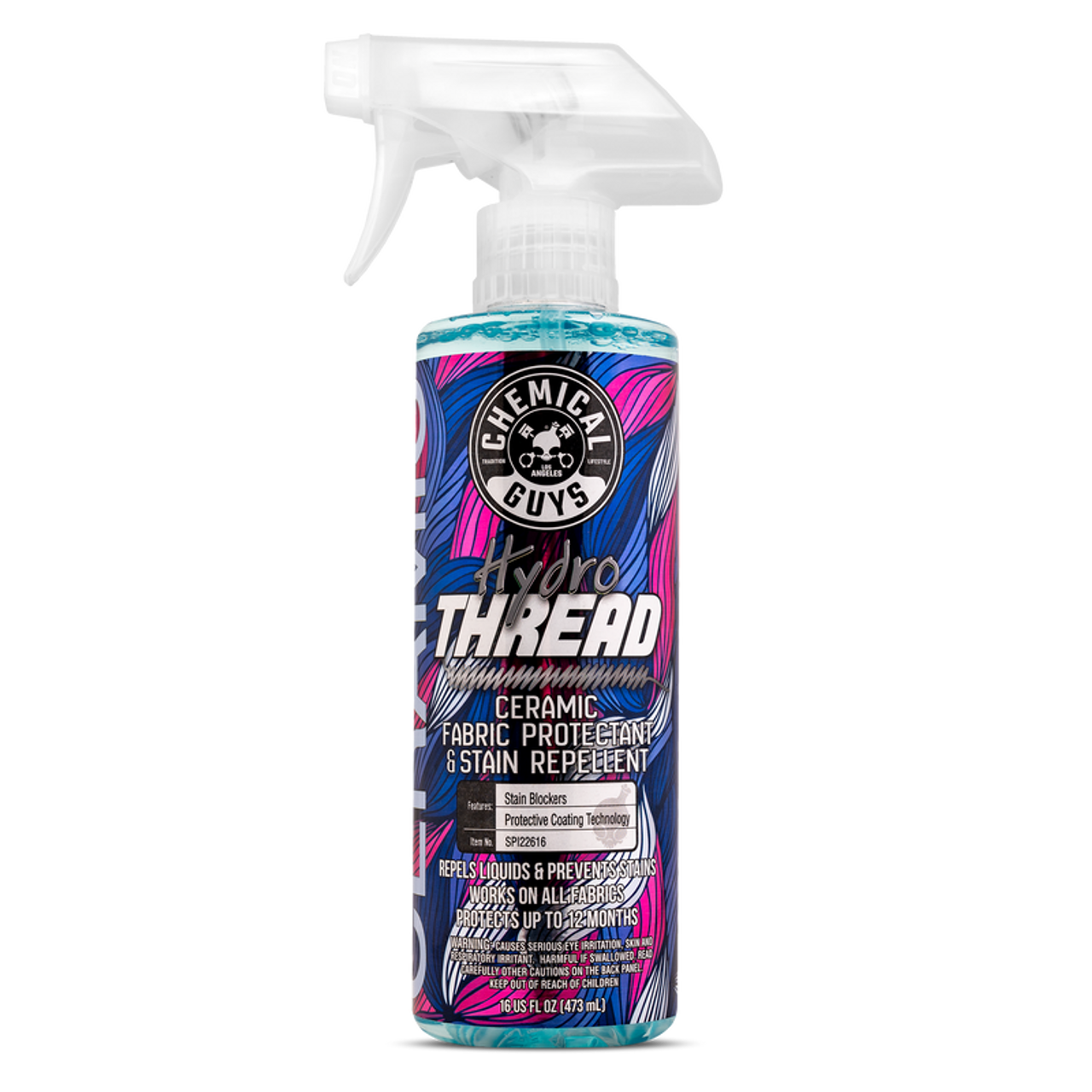 Chemical Guys HydroThread Ceramic Fabric Protectant & Stain Repellent