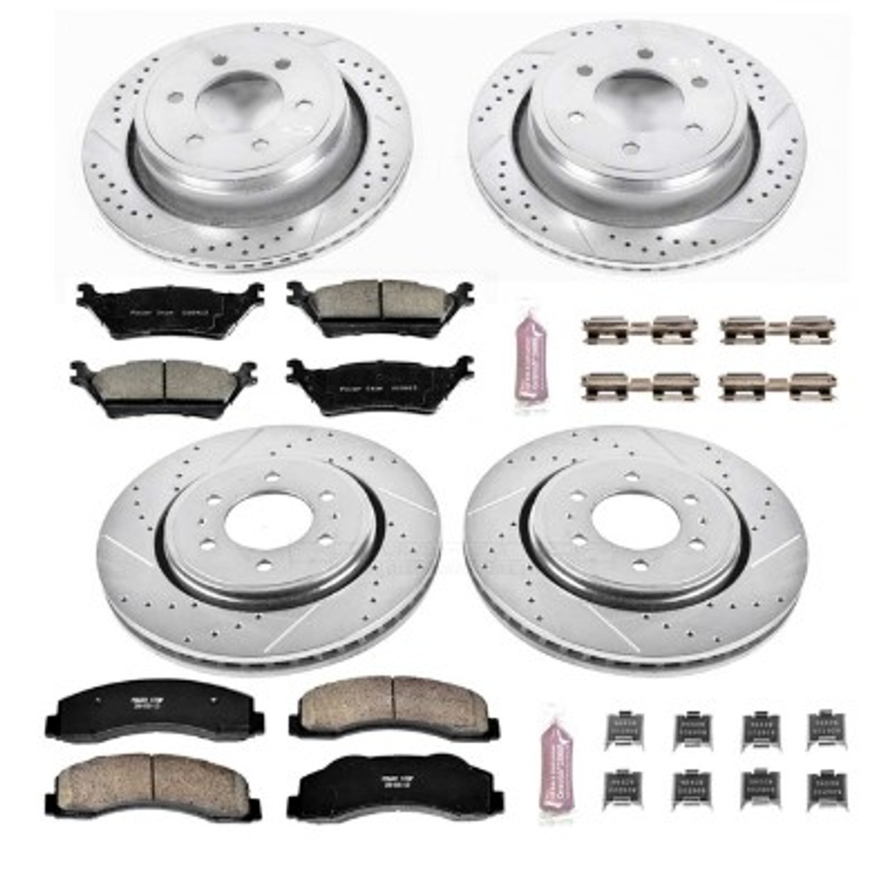 Power Stop 12-18 Ford F-150 Front & Rear Z23 Evolution Sport Brake Kit