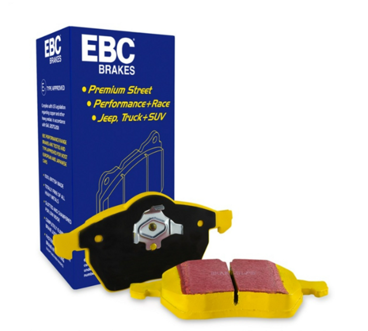 EBC 2022+ Ford Bronco Raptor Yellowstuff Front Brake Pads