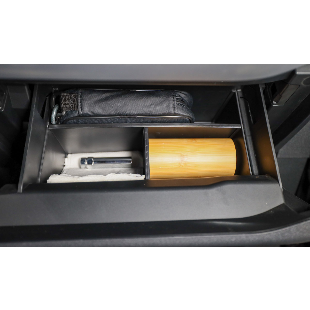 IAG I-Line Glove Box Partition for 2021+ Ford Bronco