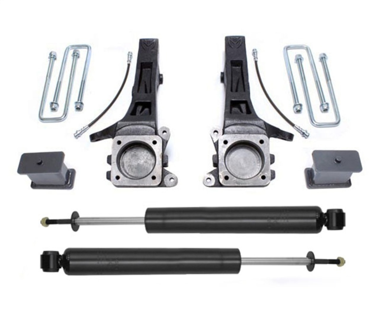 MaxTrac 05-18 Toyota Tacoma 2WD 6 Lug 4in/2in MaxPro Spindle Lift Kit w/MaxTrac Shocks - K886842