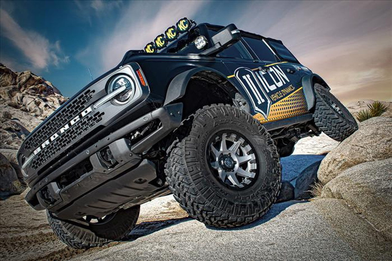 ICON 21-UP Bronco Non-Sasquatch 3-4" Lift Stage 8 Suspension System Billet - K40008