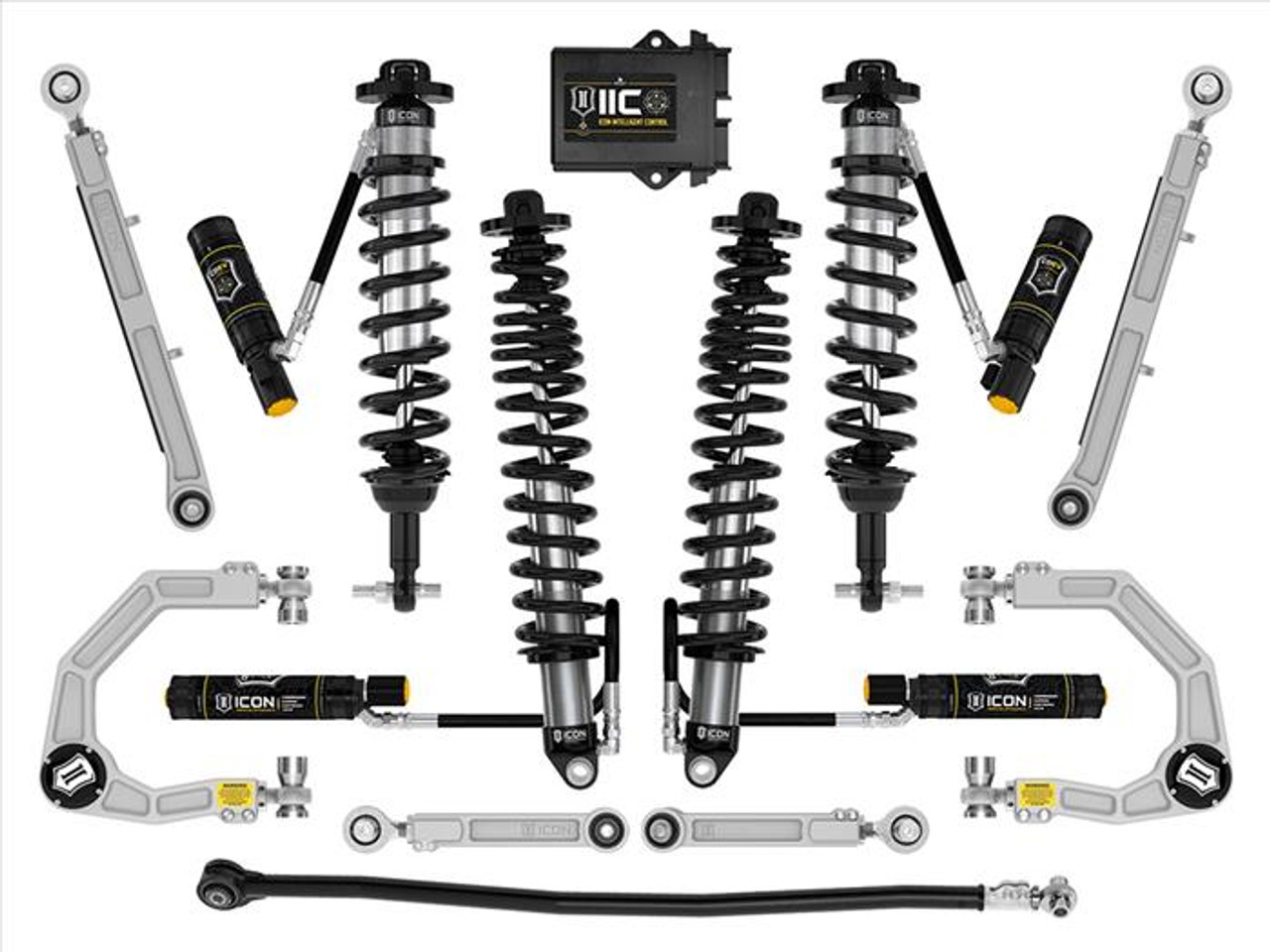 ICON 21-UP Bronco Non-Sasquatch 3-4" Lift Stage 8 Suspension System Billet - K40008