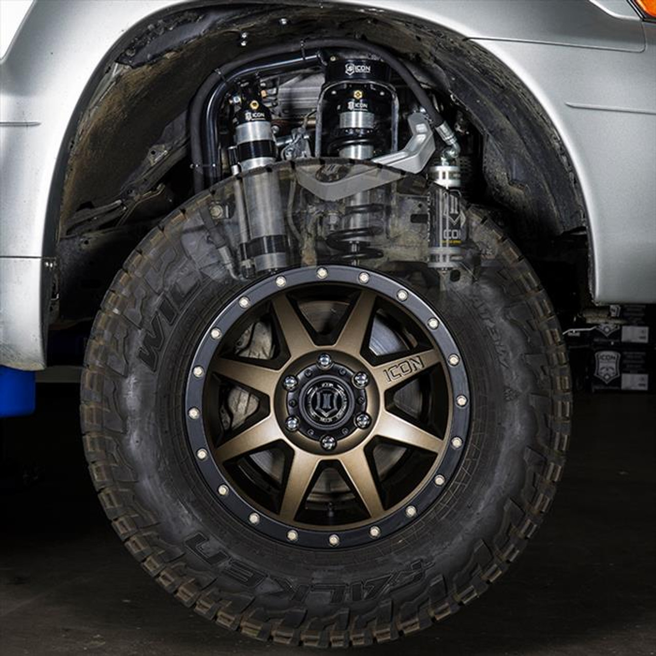 ICON 03-09 Lexus GX470 0-3.5in Stage 3 Suspension System w/ Billet UCA - K53173 - Installed