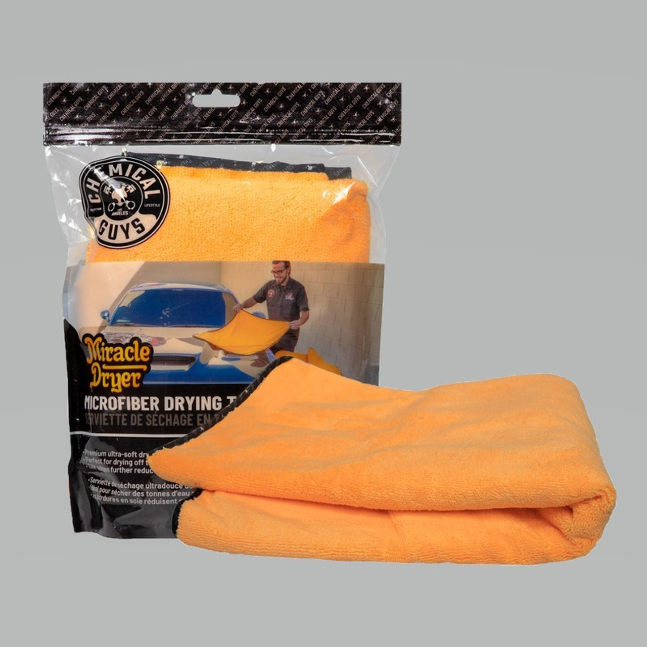 Chemical Guys Woolly Mammoth Microfiber Dryer Towel - 36in x 25in