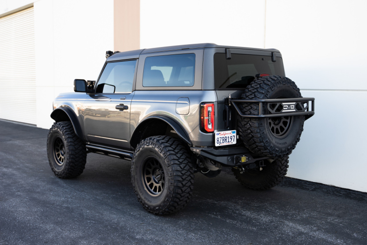 DV8 Offroad 21-23 Ford Bronco FS-15 Series 2-Door Rock Sliders - SRBR-04