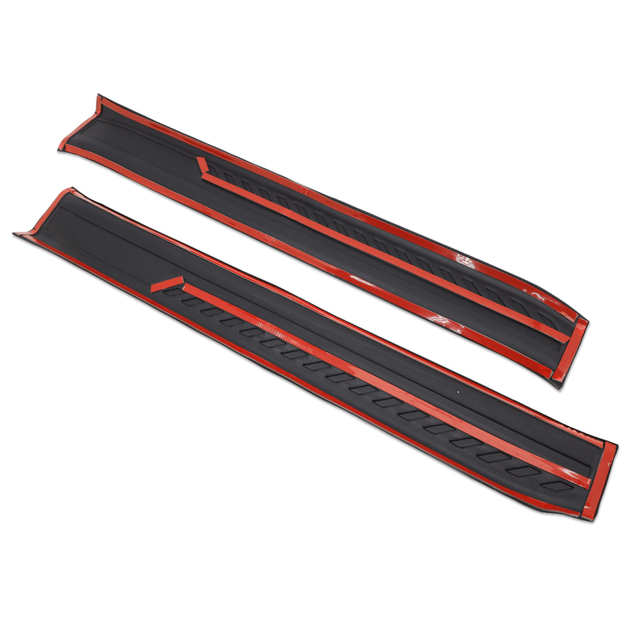 IAG I-Line TPE Door Sill Protector 2pc 2021+ Ford Bronco Two Door - Adhesive 1