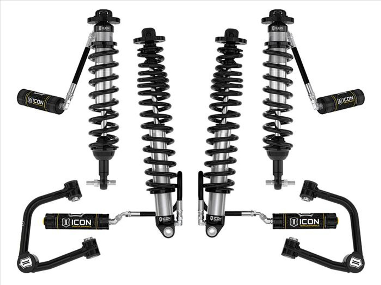 ICON 21-UP Ford Bronco SASQUATCH 2-3in LIFT STAGE 4 SUSPENSION SYSTEM TUBULAR - K40014T