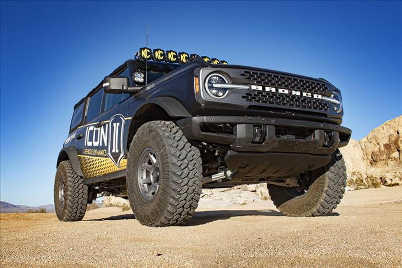 ICON 21-UP Ford Bronco SASQUATCH 2-3in LIFT STAGE 4 SUSPENSION SYSTEM TUBULAR - K40014T