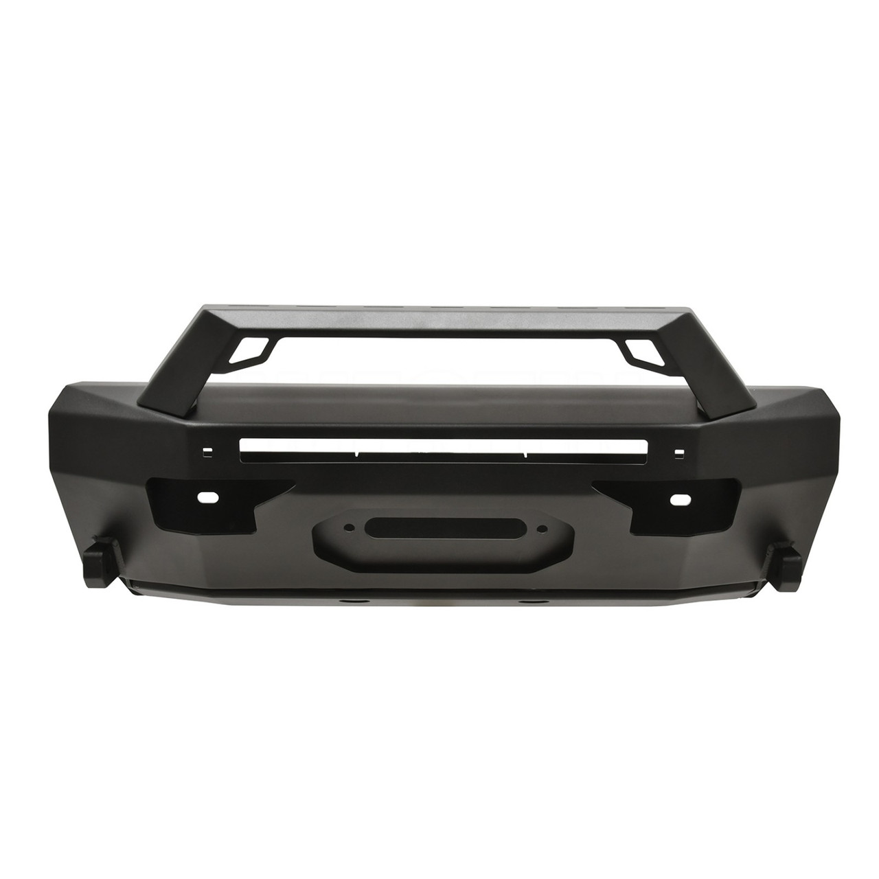 Westin 14-20 Toyota 4Runner Pro-Series Front Bumper w/Angular Bull Bar - Textured Black - 58-411155ABK