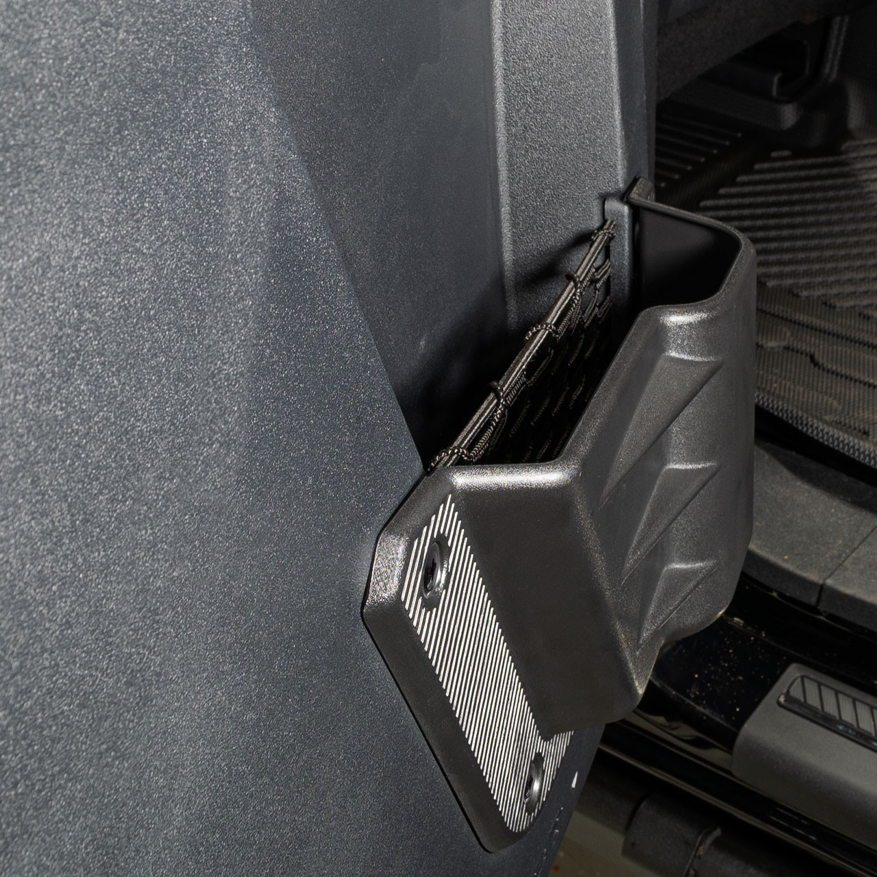 IAG I-Line ABS Rear Door Pocket for 2021+ Ford Bronco - Installed