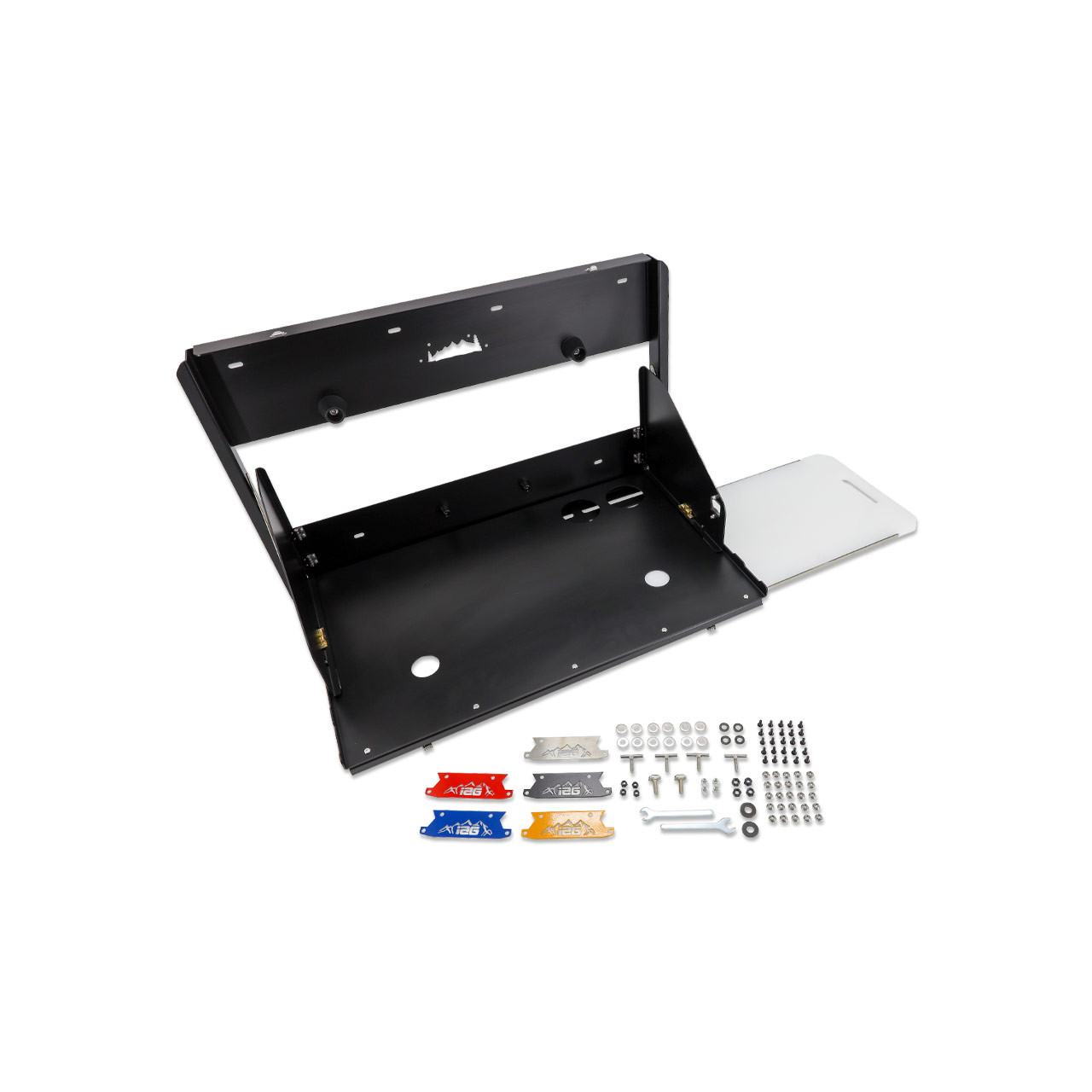 IAG I-Line Tailgate Table with Integrated Cutting Board 2021+ Ford Bronco - Parts Layout