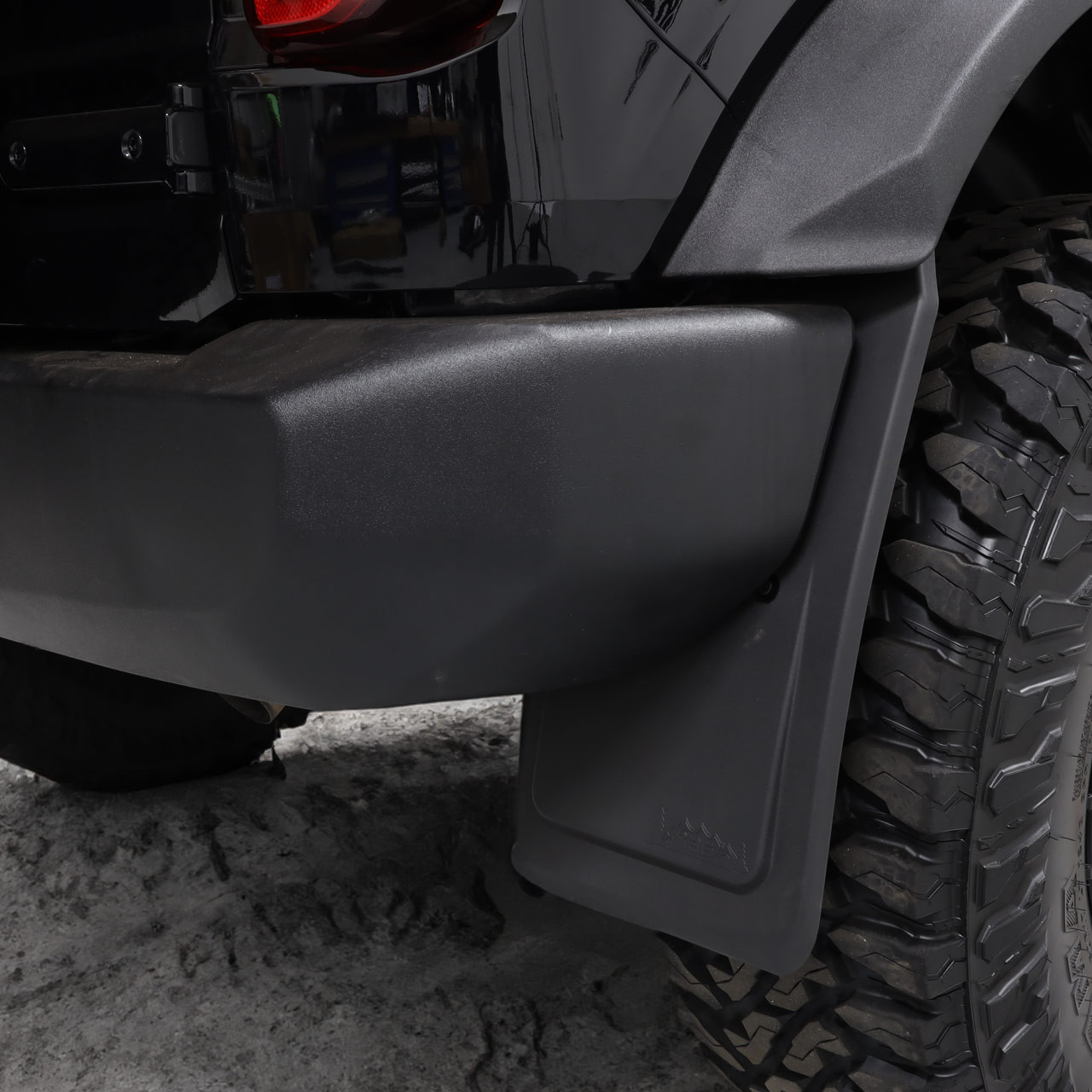 IAG I-Line Mud Flap Set Rear Only for 2021+ Ford Bronco - Installed