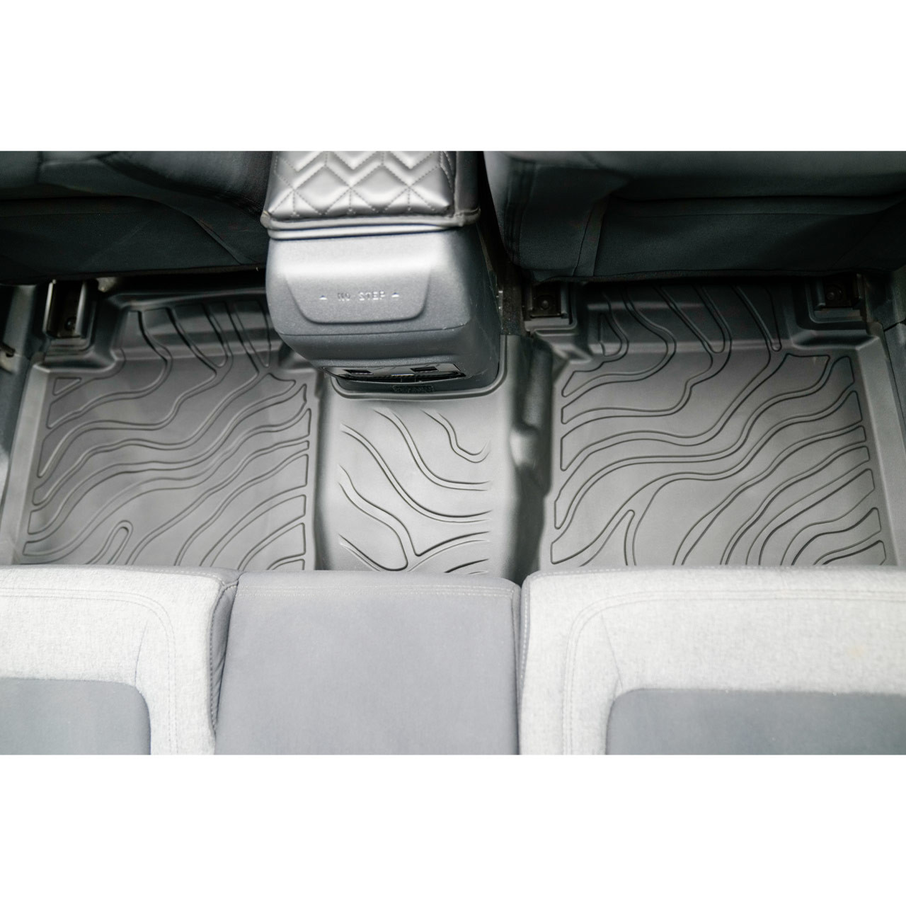 IAG I-Line TPE Terrain Pattern Molded Floor Mats for 2021+ Ford Bronco Four Door - Rear Mat2