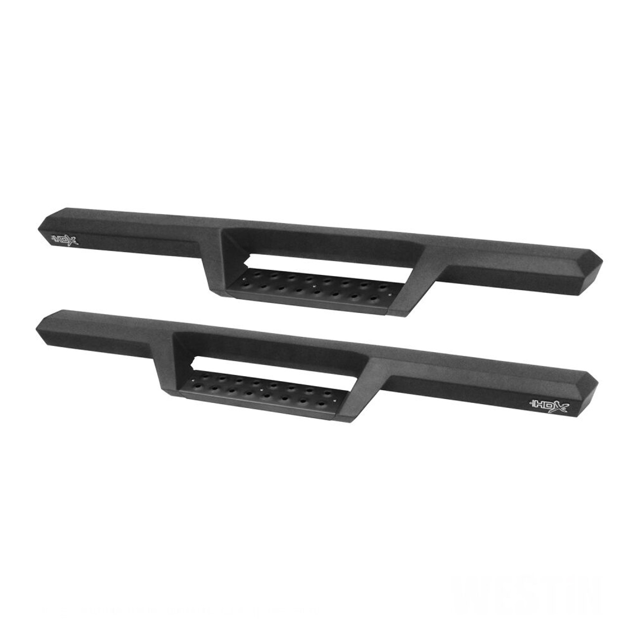 Westin 18-20 Jeep Wrangler JL 2DR HDX Drop Nerf Step Bars - Textured Black - 56-14055