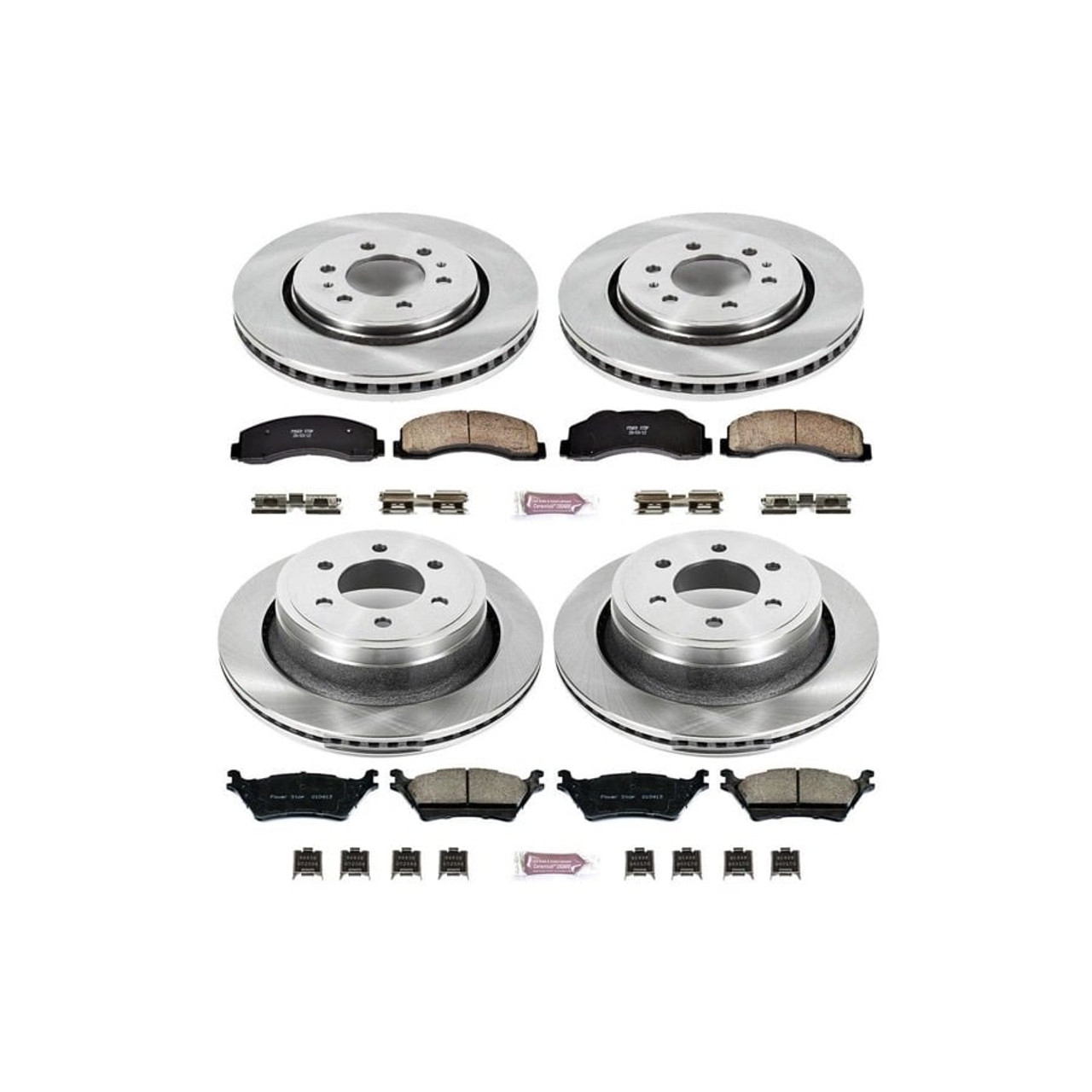 Power Stop 12-18 Ford F-150 Front & Rear Autospecialty Brake Kit - KOE6268