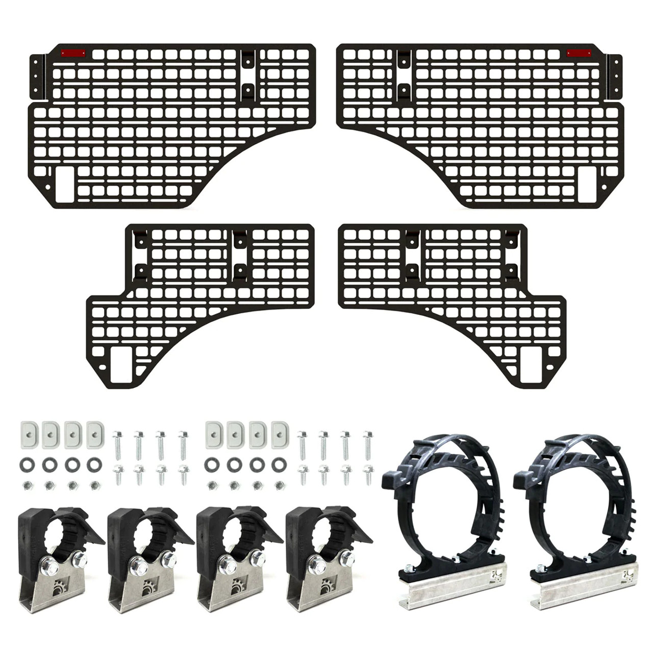 BuiltRight Industries 2019+ RAM 1500/2500 Short Bed Bedside Rack System - Stage 1 Kit - 111016