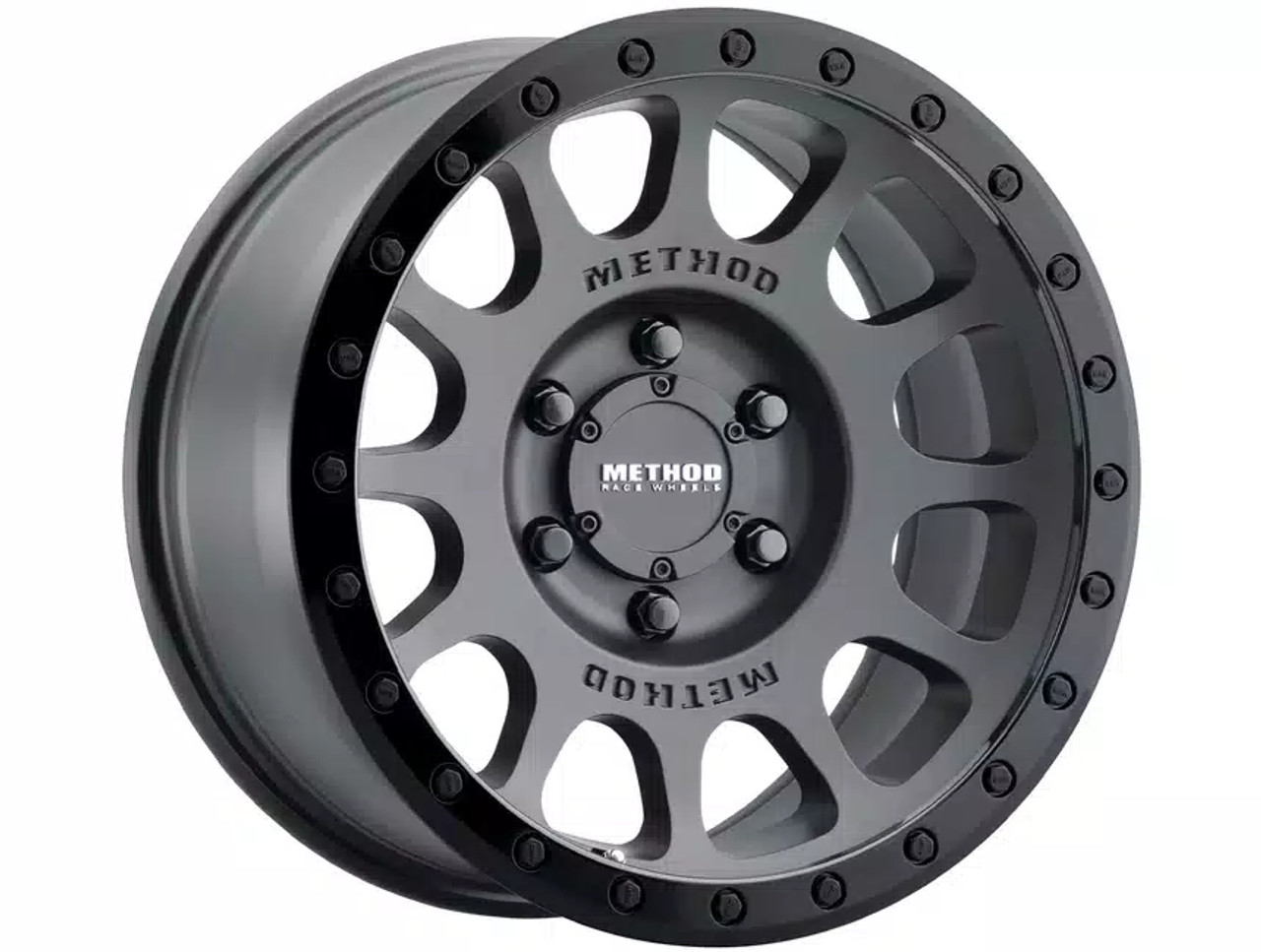 Method MR305 NV 18x9 18mm Offset 6x5.5 108mm CB Double Black Wheel - MR305890601018