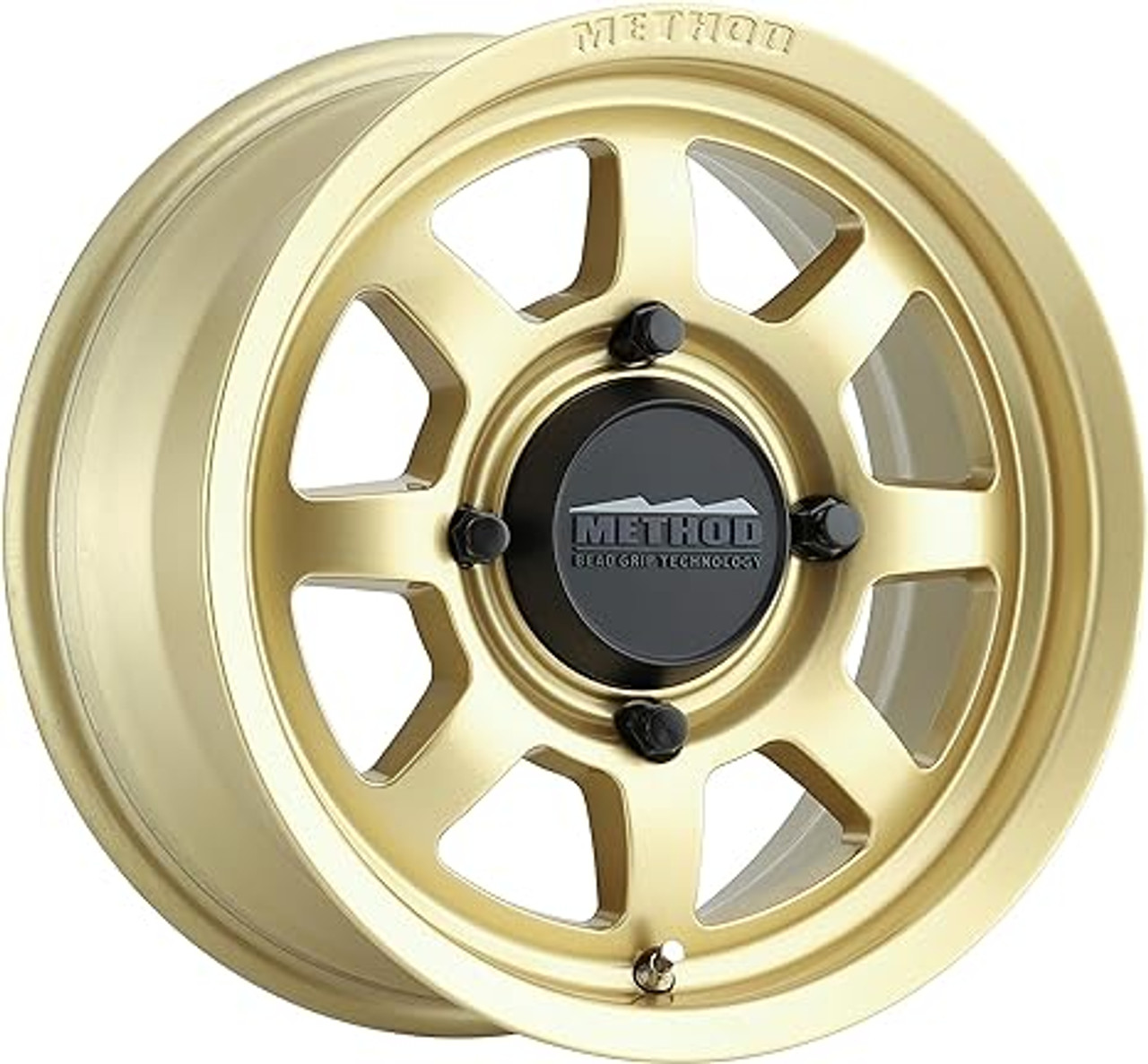 Method MR410 14x7 4+3/+13mm Offset 4x156 132mm CB Gold Wheel - MR41047046143