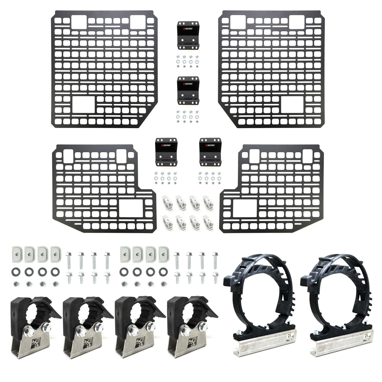 BuiltRight Industries 09-14 Ford F-150 (Incl. Raptor) Bedside Rack Sys - Stage 1 Kit - 111010