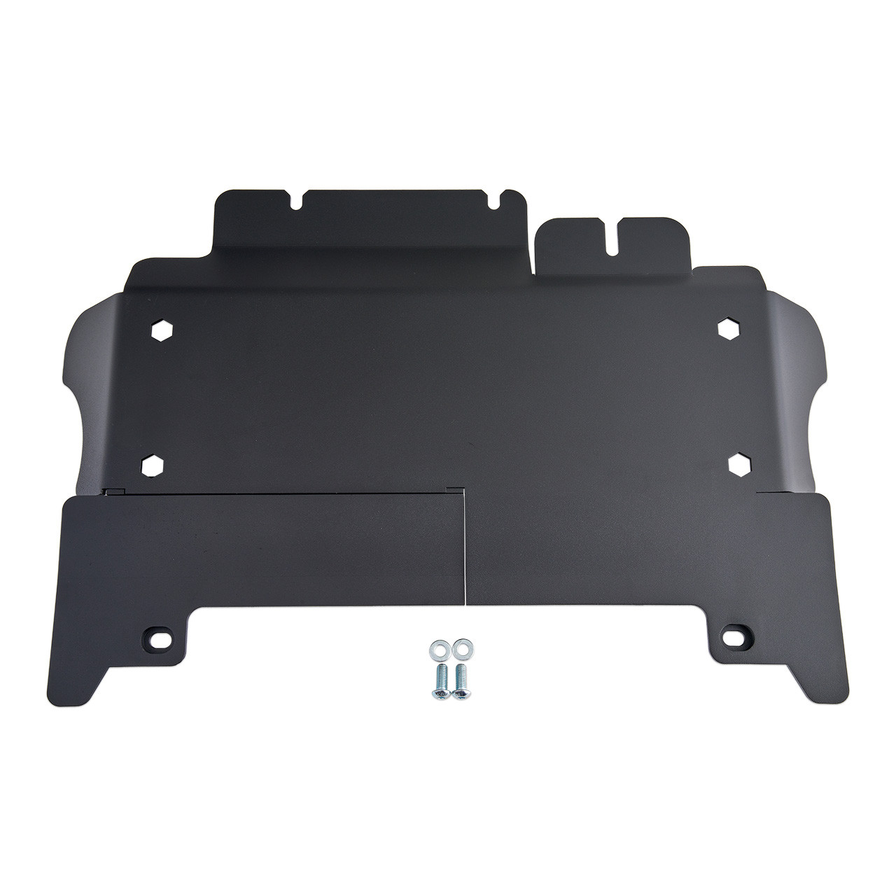 IAG Rock Shield™ Engine Skid Plate for 2021+ Ford Bronco With Oil Change Access - Layout