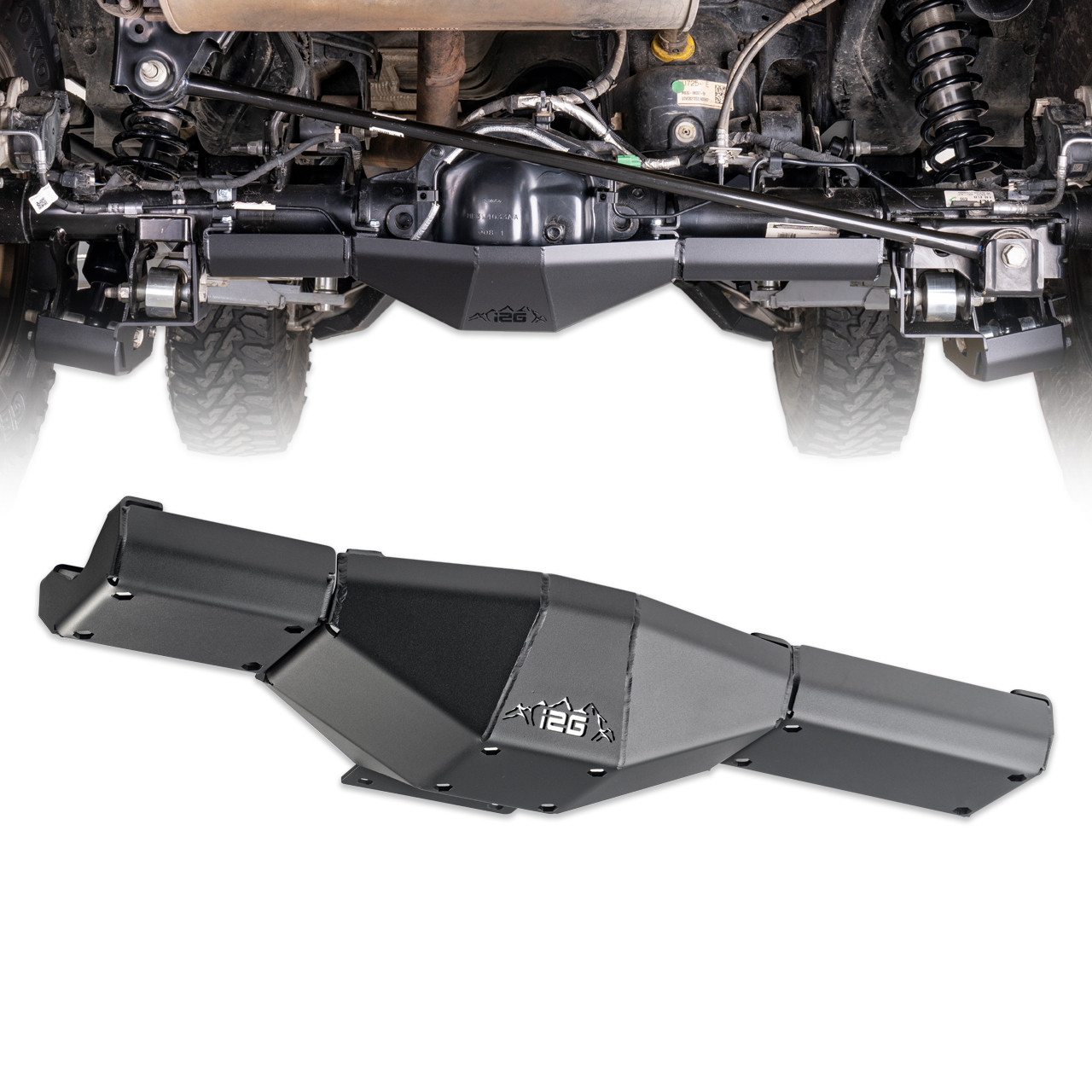 IAG Rock Armor Rear Differential Skid Plate for 2021+ Ford Bronco - IAG-BDY-F2309