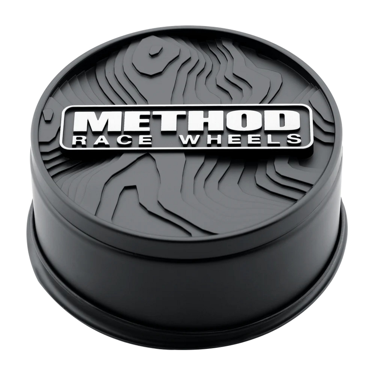 Method Race Wheels Top Push Through Center Cap 130mm - Black - CP-TOPO130-P-B