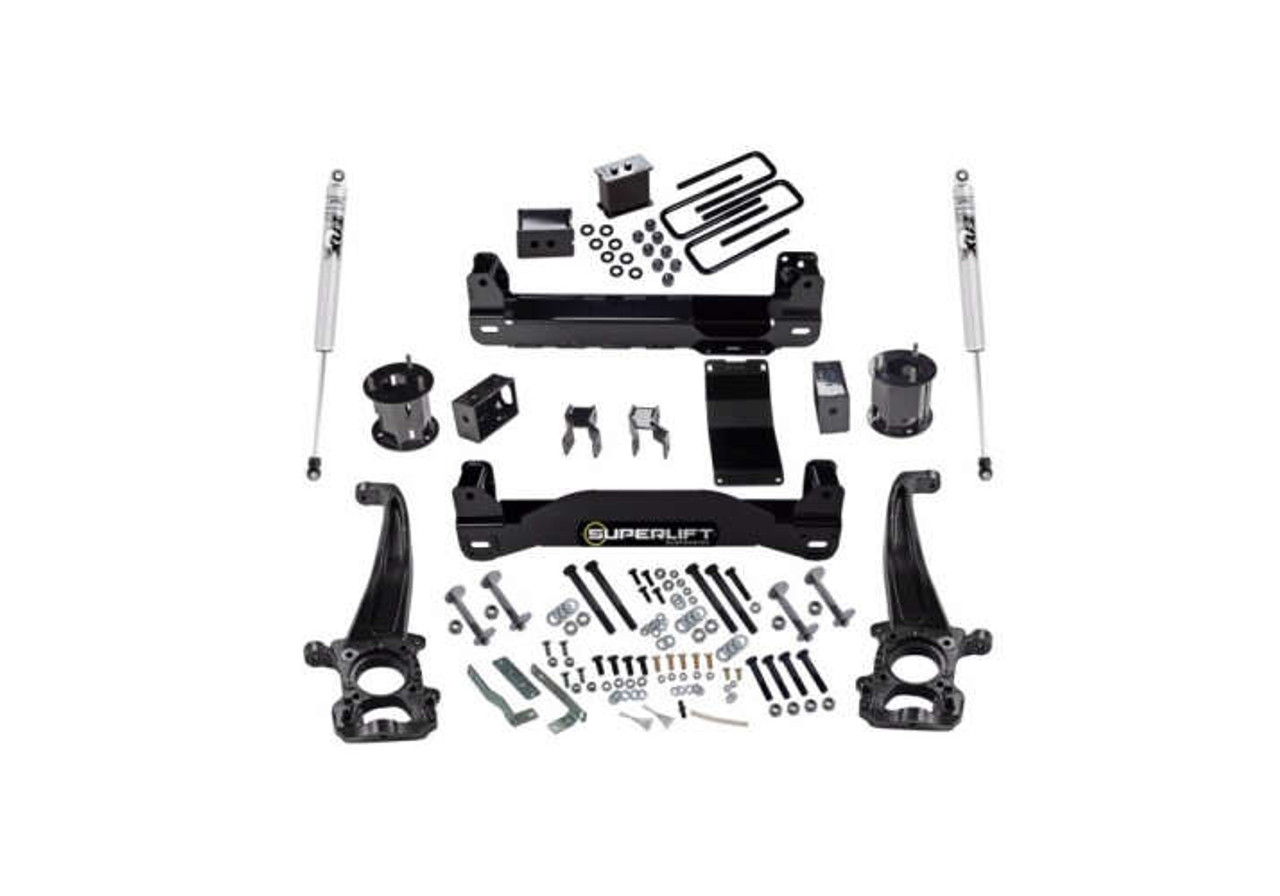 Superlift 15-20 Ford F-150 4WD 6in Lift Kit w/ Fox 2.0 Shocks - K127F