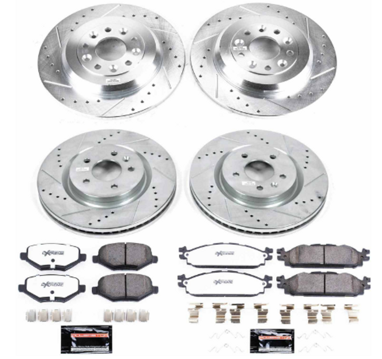 Power Stop 11-19 Ford Explorer Front & Rear Z36 Truck & Tow Brake Kit