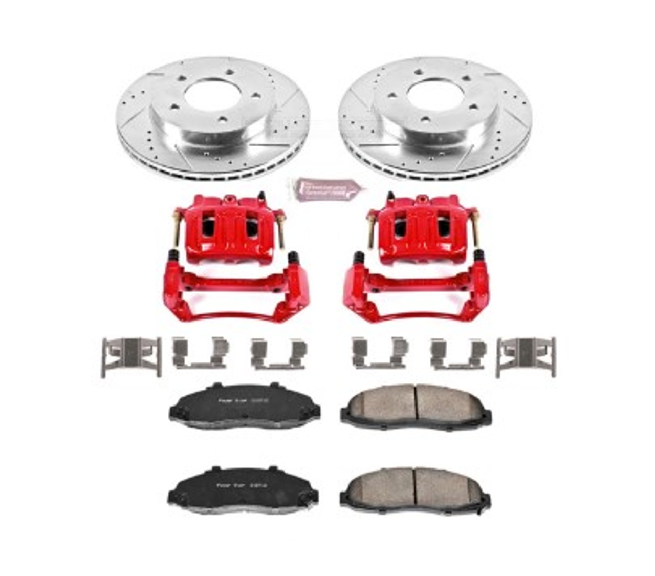 Power Stop 99-03 Ford F-150 Front Z23 Evolution Sport Brake Kit w/Calipers