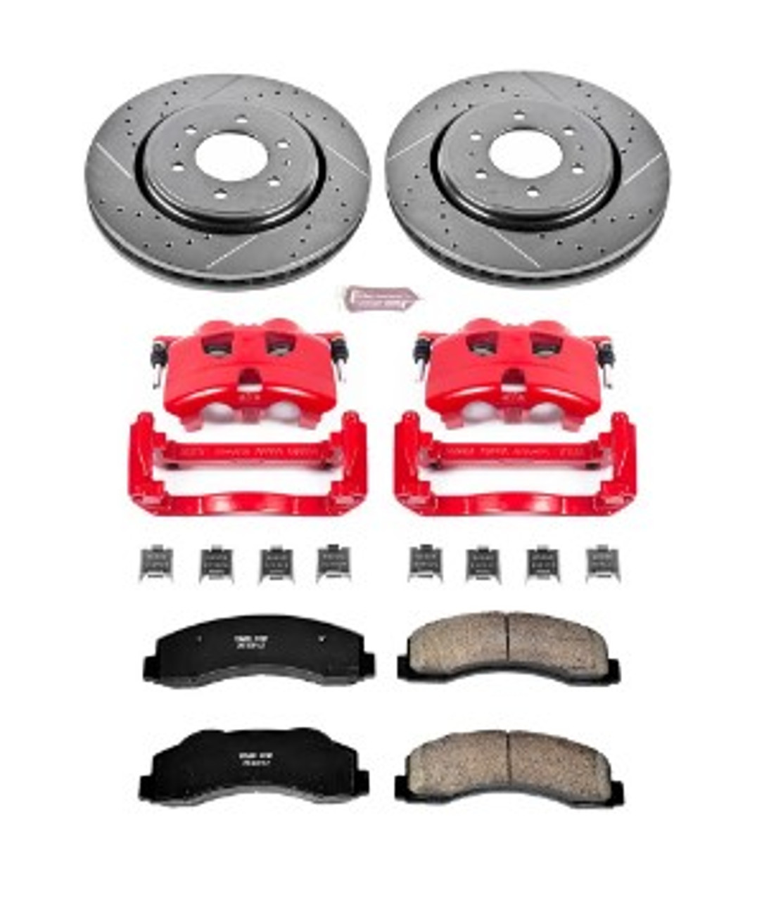 Power Stop 12-19 Ford F-150 Front Z23 Evolution Sport Brake Kit w/Calipers