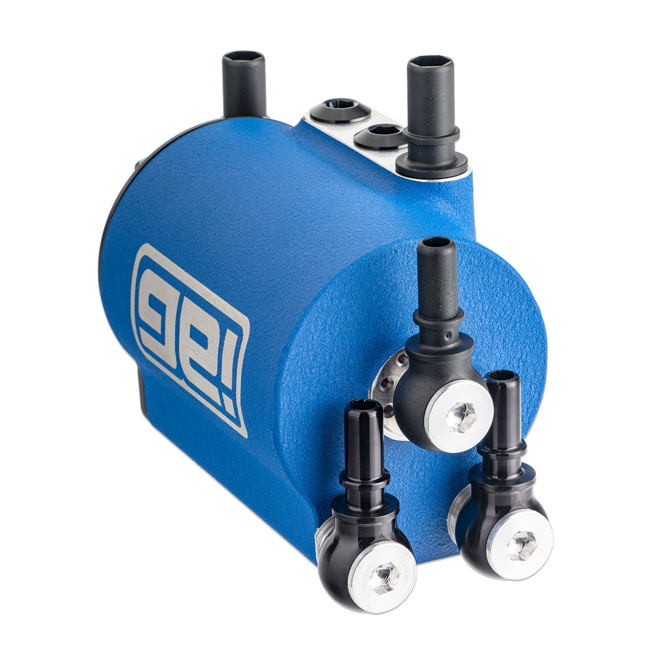 IAG Air Oil Separator AOS For 2021+ 2.3L Ford Bronco - Blue Angle 3