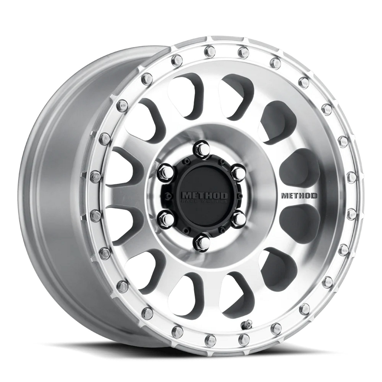 Method MR315 20x9 / 6x5.5 BP / 0mm Offset / 106.25mm CB Machined - Clear Coat Wheel - MR31529060300