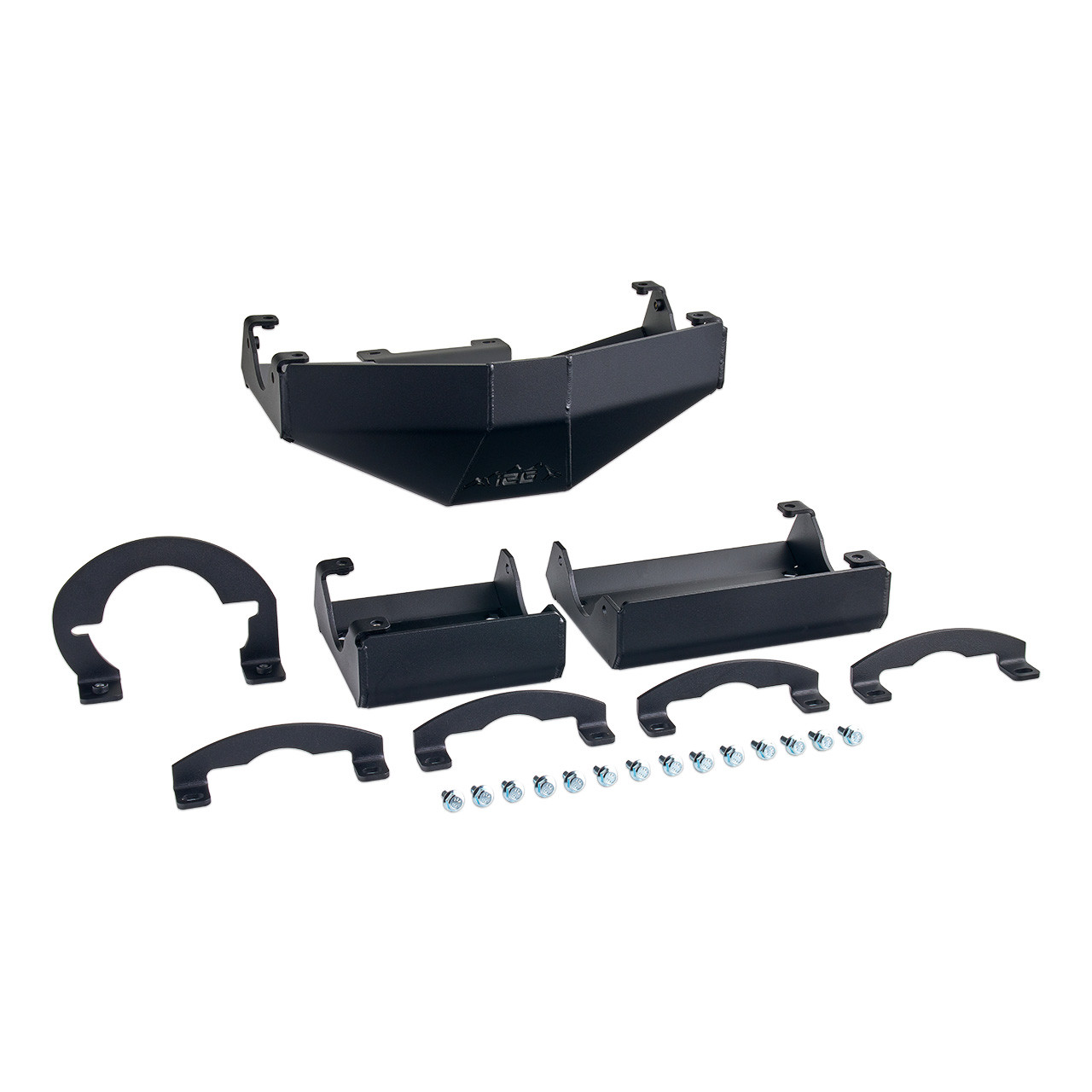 IAG Rock Shield™ Complete Skid Plate Set for 2022+ Bronco Raptor - Rear Differential Skid Plate Layout 2