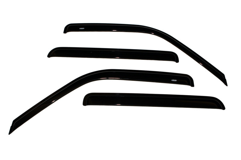 AVS Ventvisor Outside Mount Window Deflectors 4pc For 2024+ Toyota Tacoma (Double Cab) - Smoke