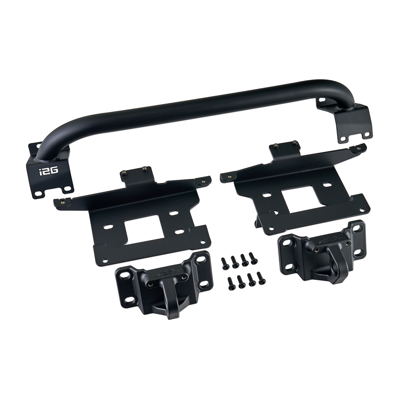 IAG Off-Road FMS Mini Capable Bull Bar with Recovery Points - Black Finish