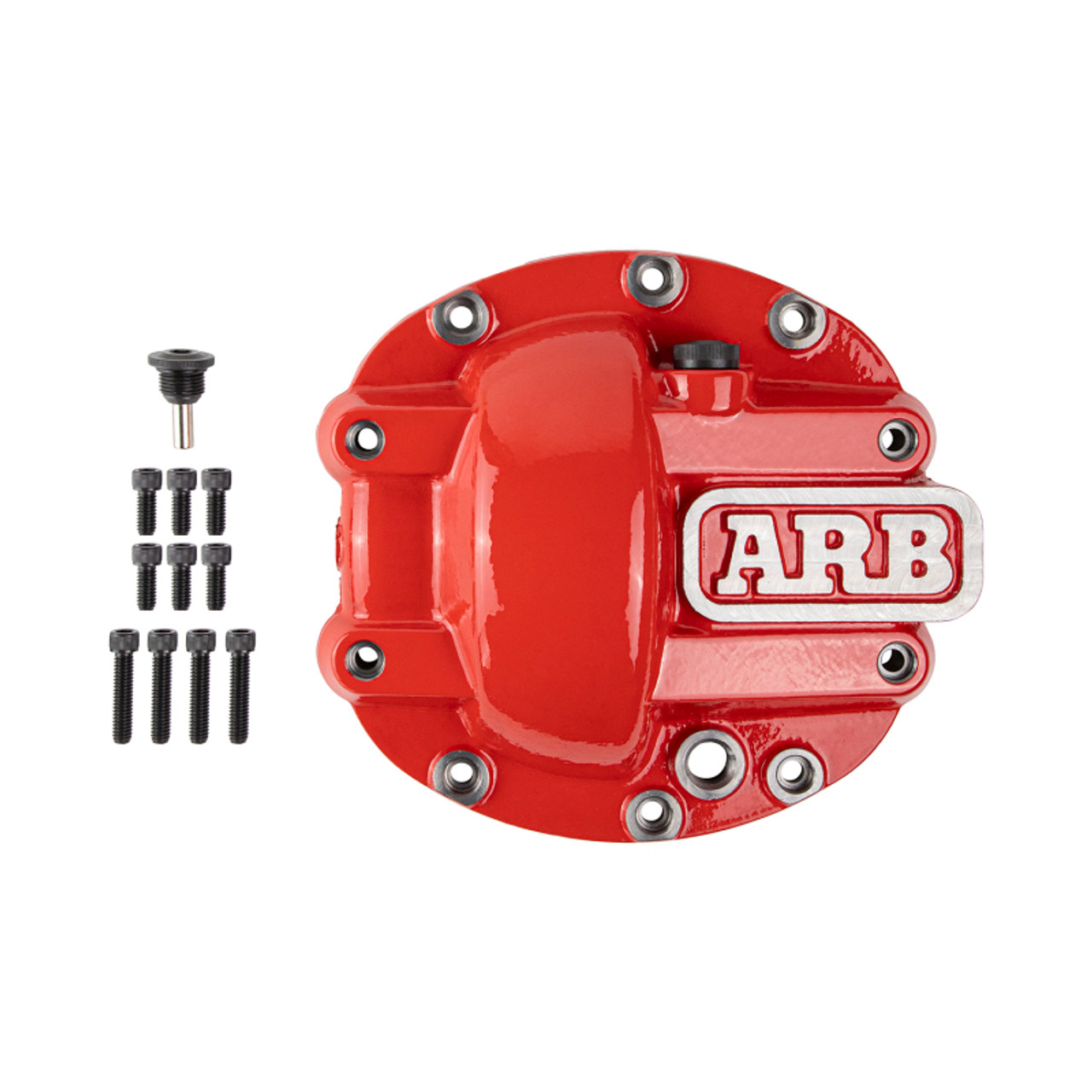 ARB Diff Cover D30 - Red Photo - Cover with hardware