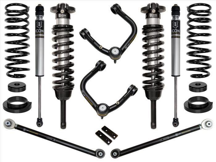 Icon 03-09 GX470 0-3.5in STAGE 3 SUSPENSION SYSTEM W TUBULAR UCA - K53173T