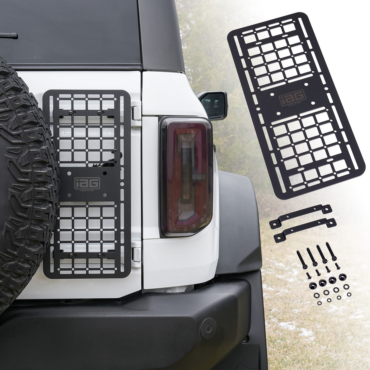 IAG Off-Road Tailgate MOLLE Panel For 2021+ Ford Bronco