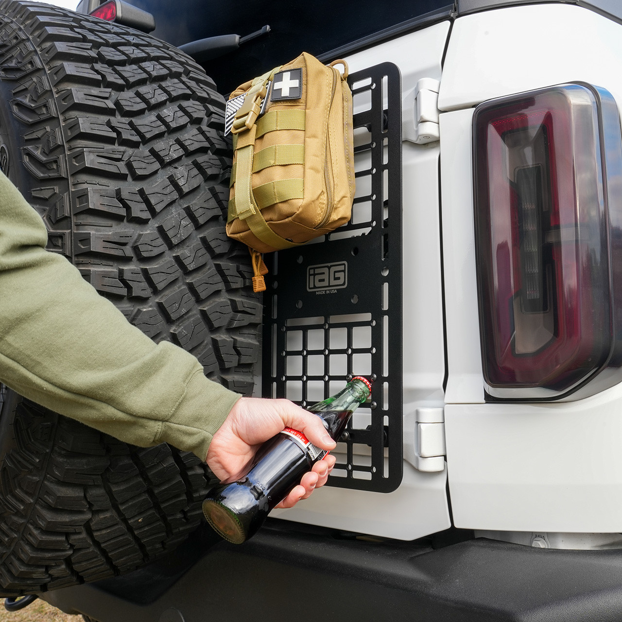 IAG Off-Road Tailgate MOLLE Panel - Installed 3