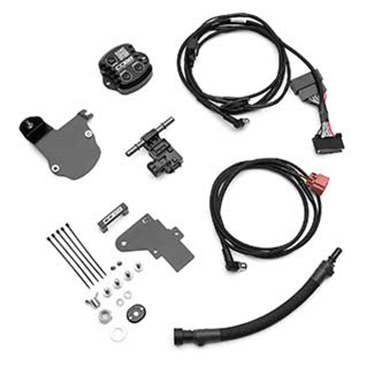Cobb 17-20 Ford F-150 Ecoboost Raptor Stage 2+ CAN Flex Fuel Power Pkg (OE Loc I/C) - Black - FOR0050S20BK-FF