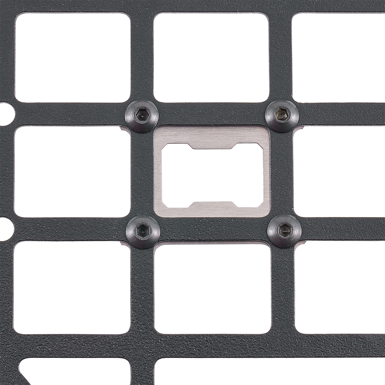 IAG Stainless Steel MOLLE Panel Bottle Opener - Installed