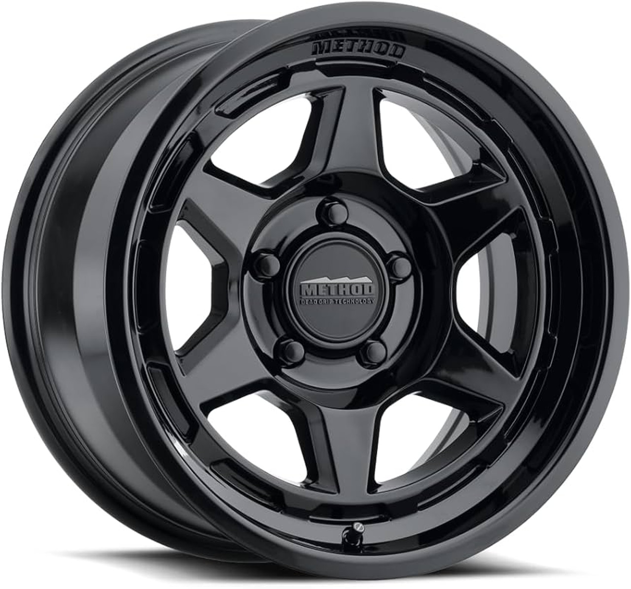 Method Wheels MR708 Bead Grip 17x9 / ET38 / 8x6.5 / 83 Centerbore - Gloss Black - MR708790121338N