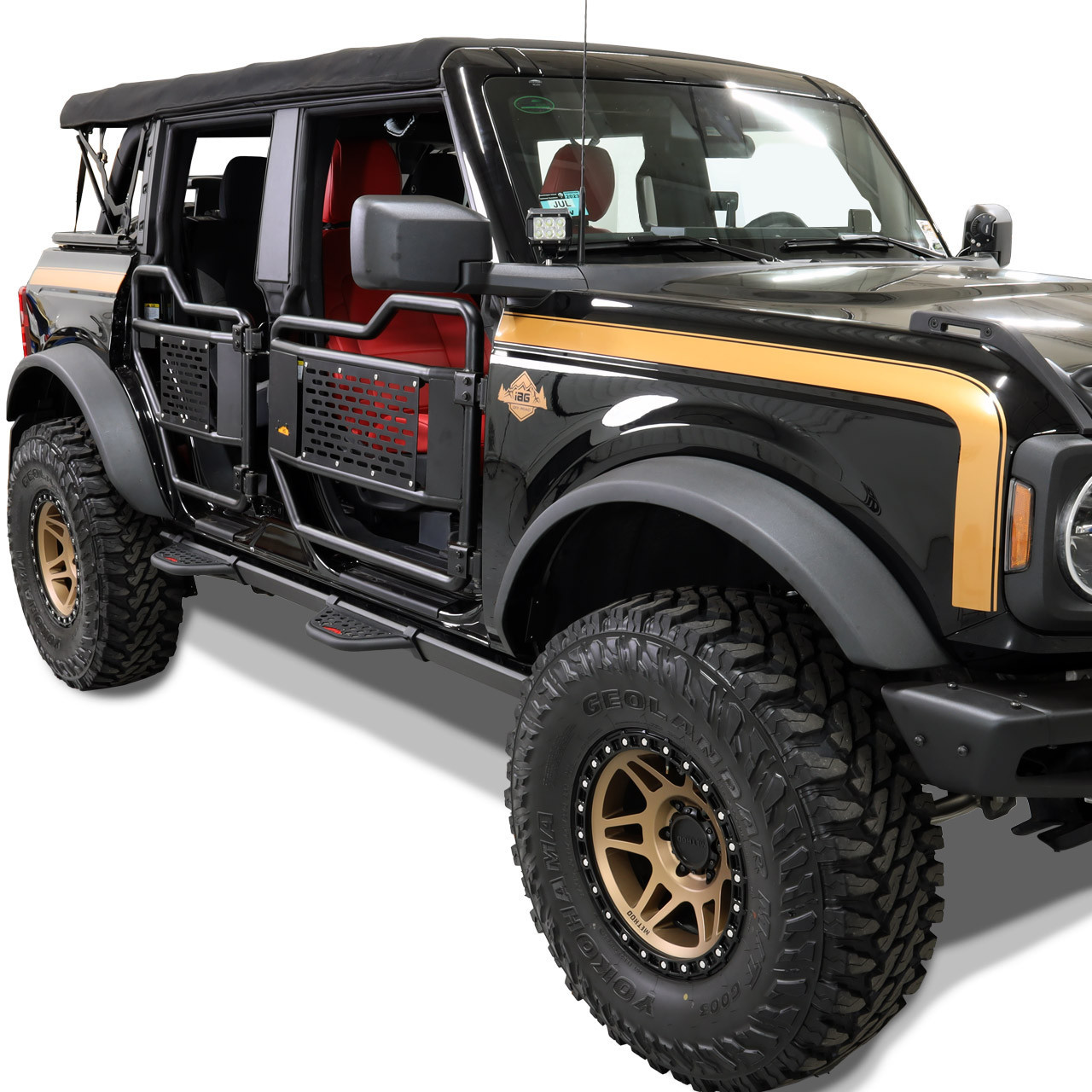 IAG V1 EZ-Step Add-on for 2021+ Ford Bronco 4 Door - Installed